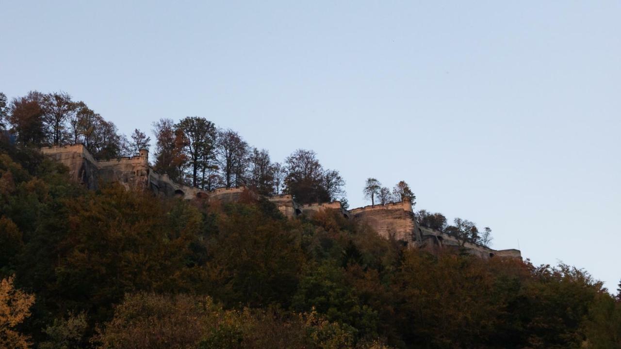 Ferienwohnung Sorgatz Konigstein an der Elbe Exterior photo